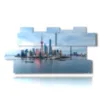 quadro di foto shanghai skyline - version: 11 pannelli 202x103cm