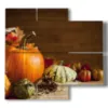 modern fruit paintings with pumpkins - version: 4 pannelli 91x85cm