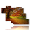 tableaux de paysages d'automne aux mille couleurs
