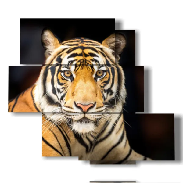 Tiger painting