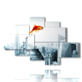 tableaux avec du poisson