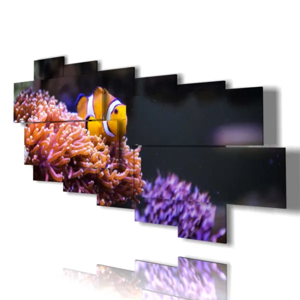 impressions avec des poissons