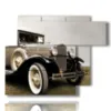 quadri con automobili d epoca - version: 6 pannelli 122x96cm