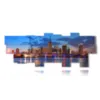 painting with images of miami - version: 19 pannelli 306x116cm