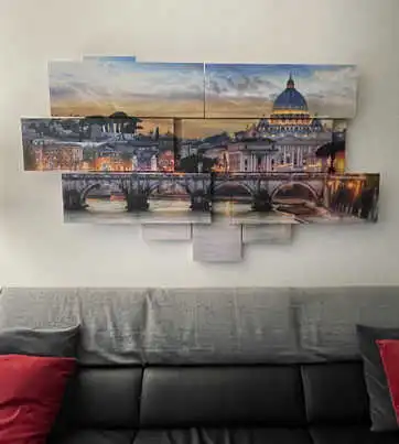 quadri moderni con paesaggi
