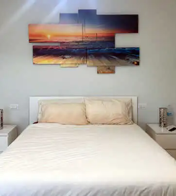 quadri moderni su alluminio