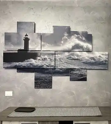 quadri moderni con effetto materico