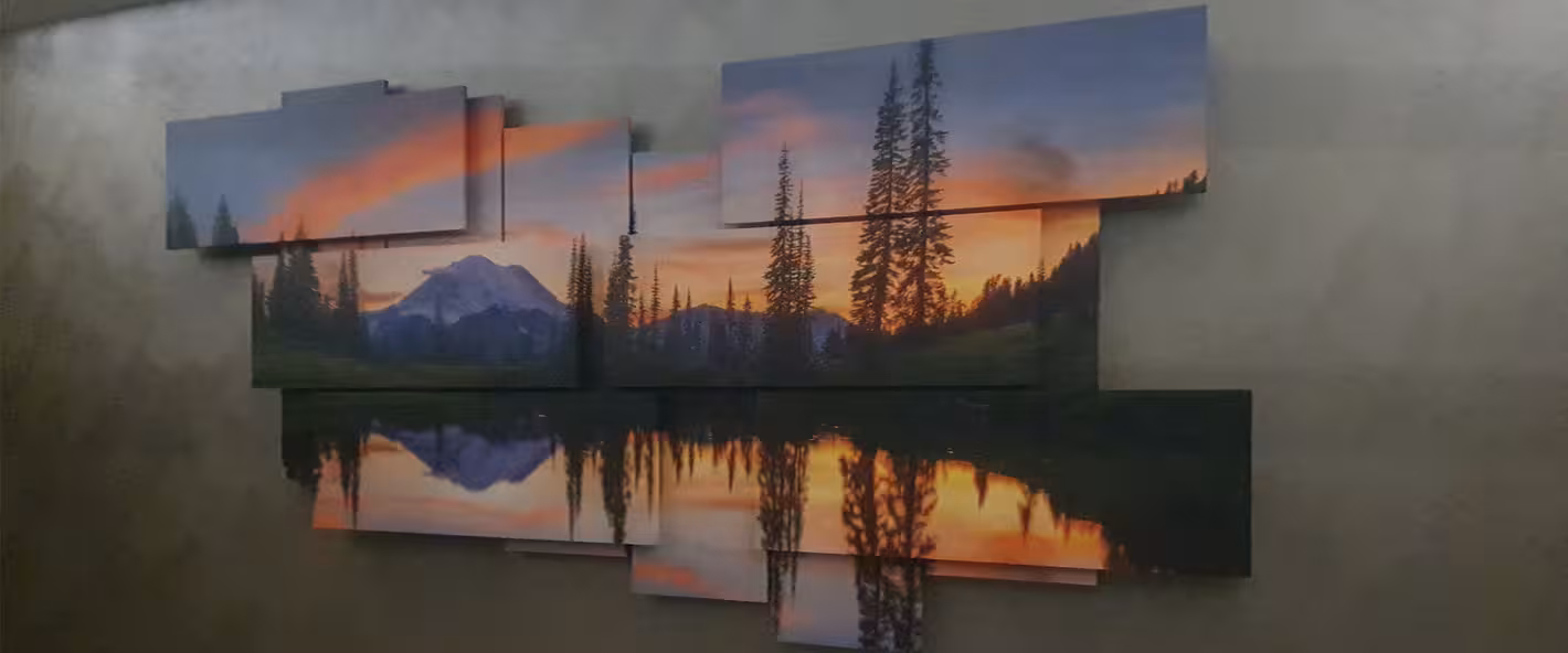 Quadro Moderno a due livelli